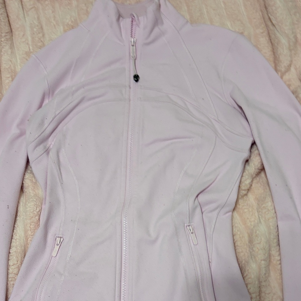 Lululemon Athletica Light Pink Define Jacket